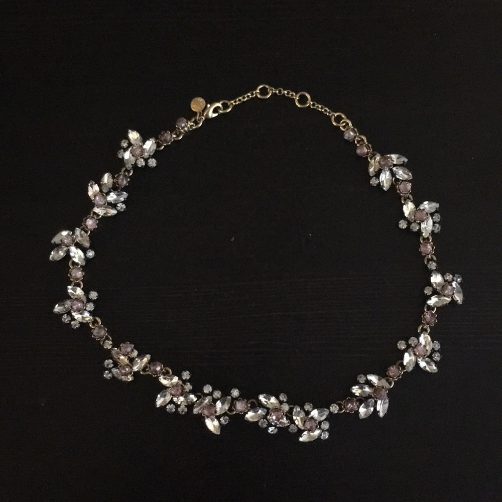 Jcrew gemstone statement necklace